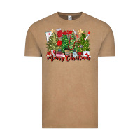Vintage Coffee merry christmas nurse trees Vintage Tee - MaliasSmallBusiness