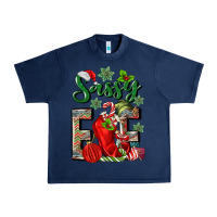 Navy sassy elf Urban Heavy Tee - MaliasSmallBusiness