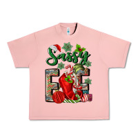 Salmon sassy elf Urban Heavy Tee - MaliasSmallBusiness