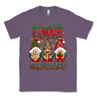 Lavender Just a girl who loves Christmas Classic Tee - NancyCooperArtShop