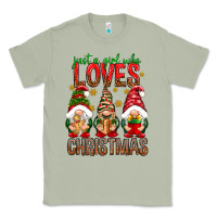 Matcha Just a girl who loves Christmas Classic Tee - NancyCooperArtShop