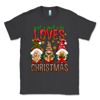 Smoke Just a girl who loves Christmas Classic Tee - NancyCooperArtShop