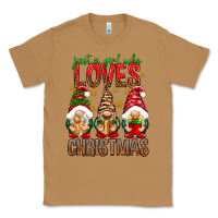 Toasted Coconut Just a girl who loves Christmas Classic Tee - NancyCooperArtShop