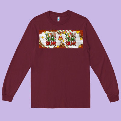 Stink Stank Stunk Long Sleeve Tee Designed By Artiststas