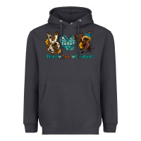 Smoke peace love cowboys Heavyweight Hoodie - OliviaCreatesArt