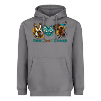 Storm peace love cowboys Heavyweight Hoodie - OliviaCreatesArt