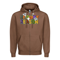 Chestnut spooky season Zipper Hoodie - CowGirlArtShop