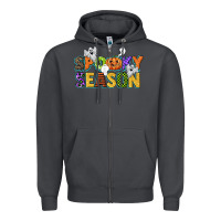 Smoke spooky season Zipper Hoodie - CowGirlArtShop