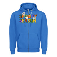 True Royal spooky season Zipper Hoodie - CowGirlArtShop