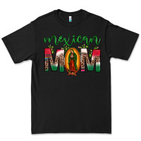 Black mexican mom our lady of guadalupe leopard Premium Tee - JahusDesignShop