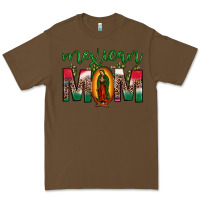 Cacao mexican mom our lady of guadalupe leopard Premium Tee - JahusDesignShop