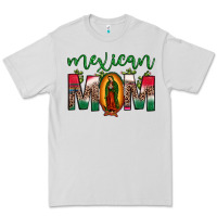 Dove Grey mexican mom our lady of guadalupe leopard Premium Tee - JahusDesignShop