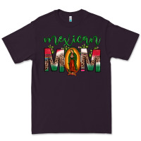 Plum mexican mom our lady of guadalupe leopard Premium Tee - JahusDesignShop