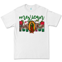 Mexican Mom Our Lady Of Guadalupe Leopard Premium Tee | Teevron