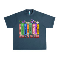 Midnight Navy women of the bible Urban Heavy Tee - MaliasSmallBusiness