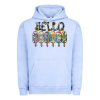 Pigment Grape Ice name vibrant summer greeting with popsicles Urban Hoodie - CowhideDigitalArt