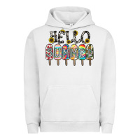 Pigment Lunar Rock name vibrant summer greeting with popsicles Urban Hoodie - CowhideDigitalArt