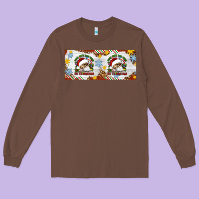 When You're Dead Inside But It's Christmas Hippie Skeleton Santa Long Sleeve Tee Designed By Artiststas