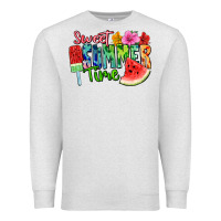 Oatmeal Heather Sweet summer time Premium Sweatshirt - FaDigitalArtStudio