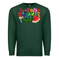 Sports Green Sweet summer time Premium Sweatshirt - FaDigitalArtStudio