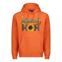 Blessed Mom Sunflower Butterfly Mother's Day Premium Hoodie | Teevron