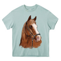 Arona horse portrait Heavy Core Tee - Artiststas