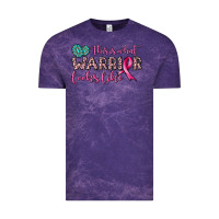 Cloud Purple this is what warrior looks like Vintage Tee - JahusDesignShop
