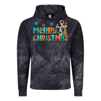 Cloud Black western merry christmas Vintage Hoodie - MaliasSmallBusiness
