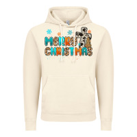 Vintage Artic western merry christmas Vintage Hoodie - MaliasSmallBusiness