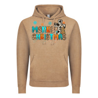 Vintage Coffee western merry christmas Vintage Hoodie - MaliasSmallBusiness