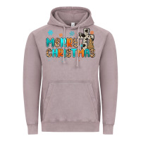Western Merry Christmas Vintage Hoodie | Teevron