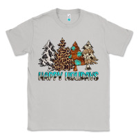 Moon Dust Happy Holidays Trees Classic Tee - MaliasSmallBusiness