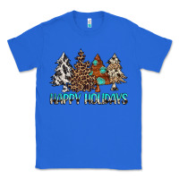 True Royal Happy Holidays Trees Classic Tee - MaliasSmallBusiness