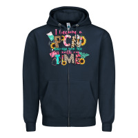 Navy i became a cna because your life is worth my time Zipper Hoodie - CowGirlArtShop
