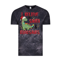 I Believe In Santa & Dinosaurs Vintage Tee | Teevron