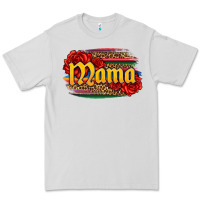 Dove Grey Latina mama with serape and roses Premium Tee - Jasminsmagicworld