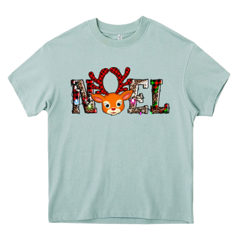 Noel Reindeer Heavy Core Tee by AdoDesignShop | Teevron