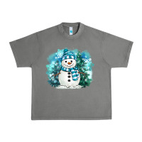 Tornado winter snowman Urban Heavy Tee - MaliasSmallBusiness