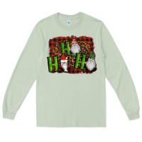 Matcha ho ho ho gnomes christmas Long Sleeve Tee - RanaPortraitStore