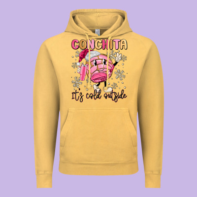 Conchita It's Cold Outside Vintage Hoodie Designed By Maliassmallbusiness