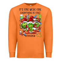Carrot its fine were fine everything is fine cnacrew Premium Sweatshirt - FaDigitalArtStudio