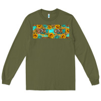 Army Green Cozy Vibes Long Sleeve Tee - Artiststas