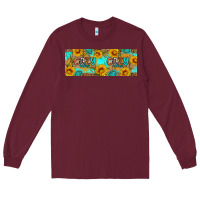 Burgundy Cozy Vibes Long Sleeve Tee - Artiststas