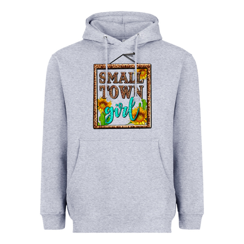 Small Town Girl Olivia Heavyweight Hoodie by OliviaCreatesArt | Teevron