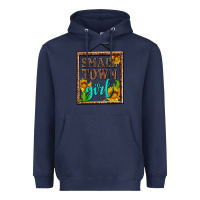 Navy small town girl olivia Heavyweight Hoodie - OliviaCreatesArt