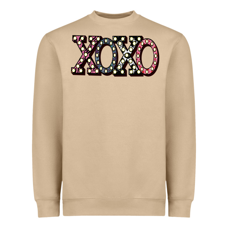 Xoxo Digital Valentines Day Heavyweight Sweatshirt by Bettercallsaul | Teevron
