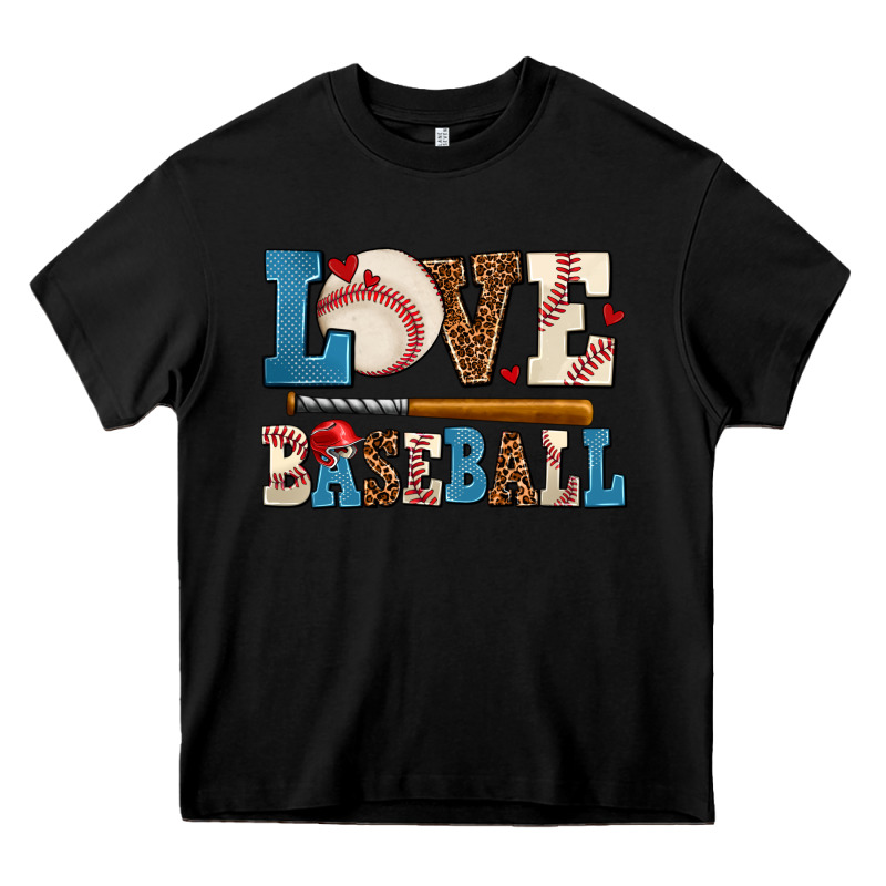 Love Baseball Heavy Core Tee by AdoDesignShop | Teevron