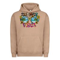 Pigment Burro Summer Vibes Urban Hoodie - CowhideDigitalArt
