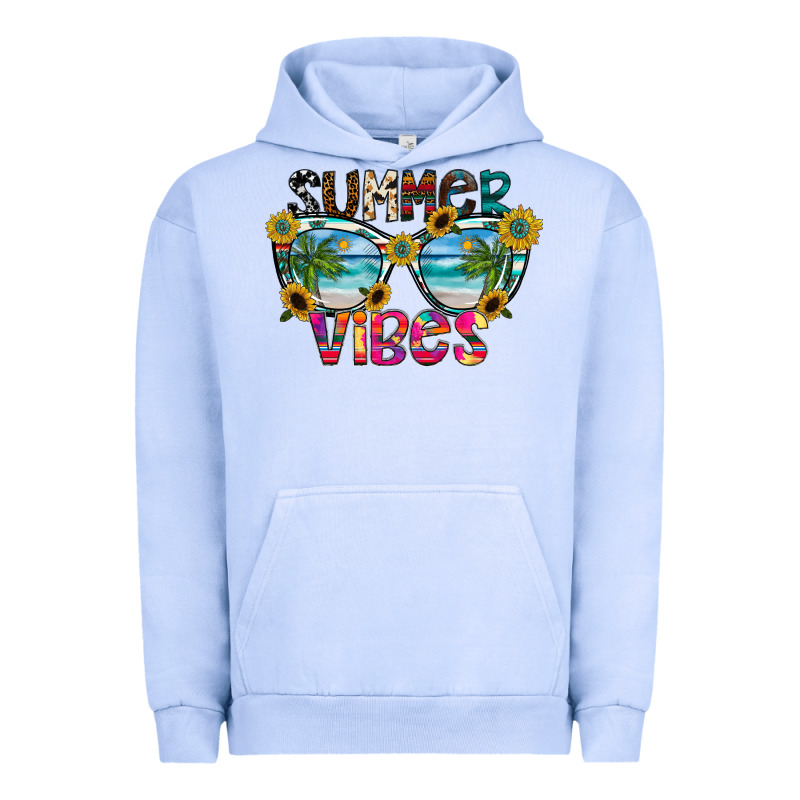 Summer Vibes Urban Hoodie by CowhideDigitalArt | Teevron