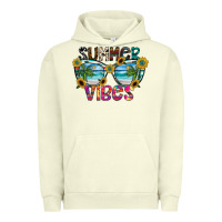 Pigment Pistachio Summer Vibes Urban Hoodie - CowhideDigitalArt